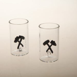 Schnapsglas für den Bergmann