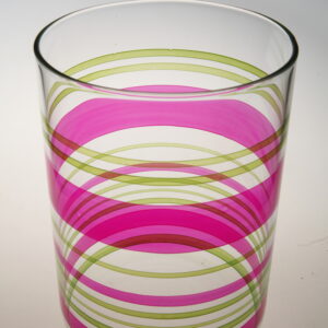 farbenprächtige Vase