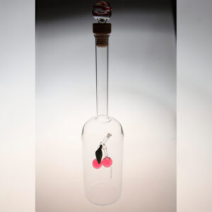 Fruchtige Schnapsflasche- "Kirsche"