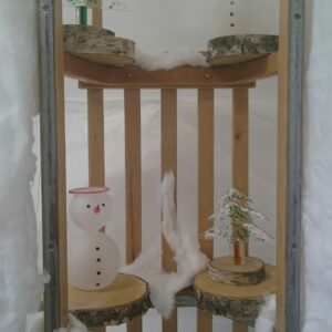 Duftlampe Schneemann