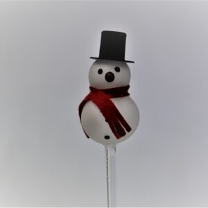 Blumenstecker "Schneemann"