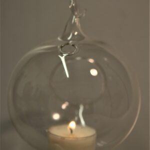 klare Teelicht-Kugeln