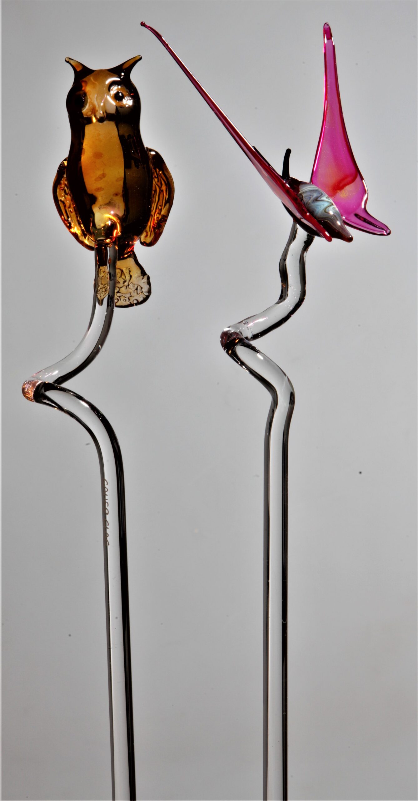 Orchideenstab mit Tieren